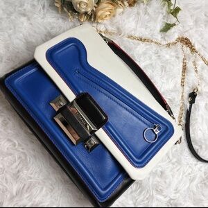 Versace Blue and White Women's Bag